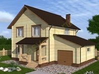 Проект дома из бруса в Хабаровске
